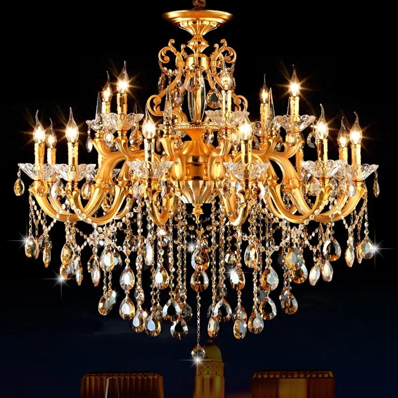 Large LED chandelier