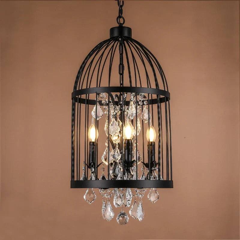 Wrought iron E14 light