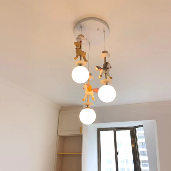 Kids bedside pendant