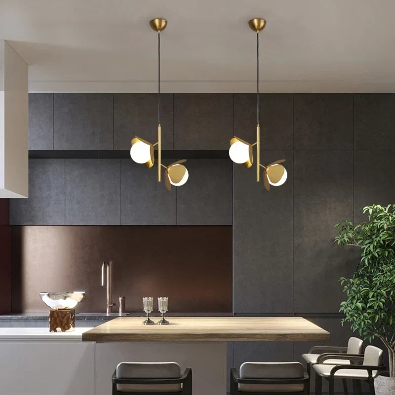 Gold G9 flush mount