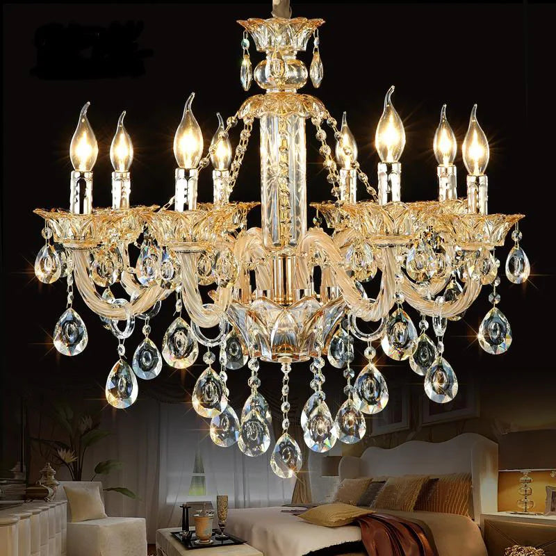 Modern crystal chandelier