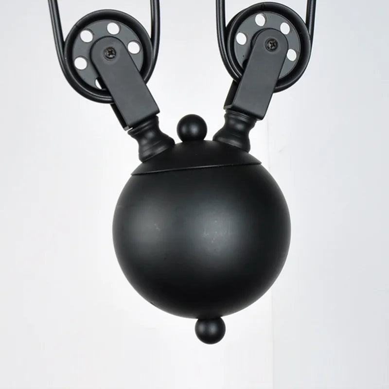 Industrial Pulley Pendant, view 4