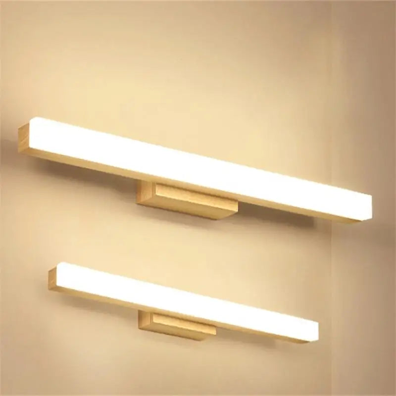Nordic Wood Linear Sconce, view 5