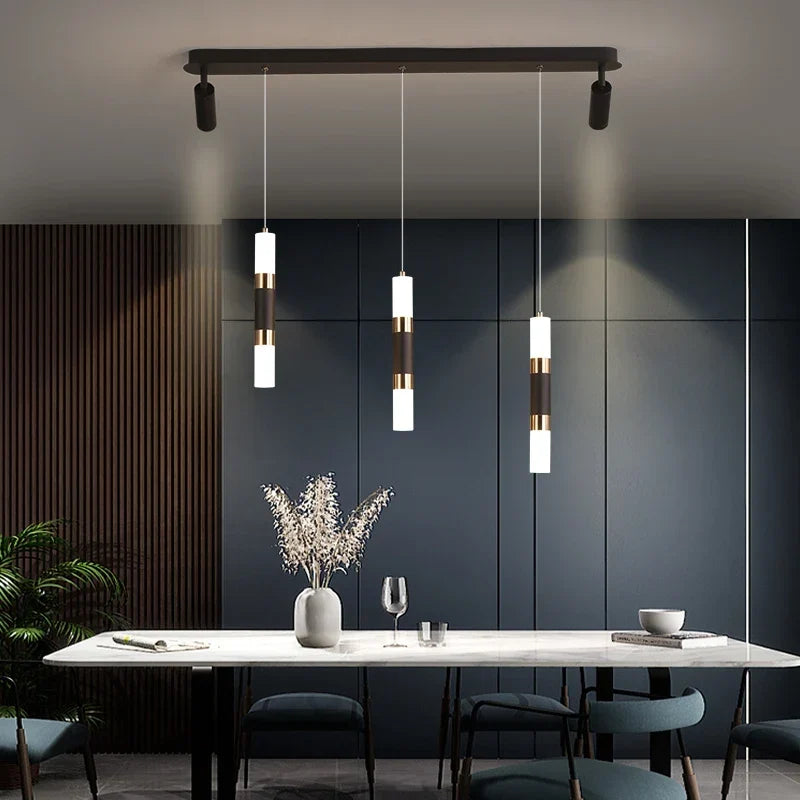 Black gold modern light