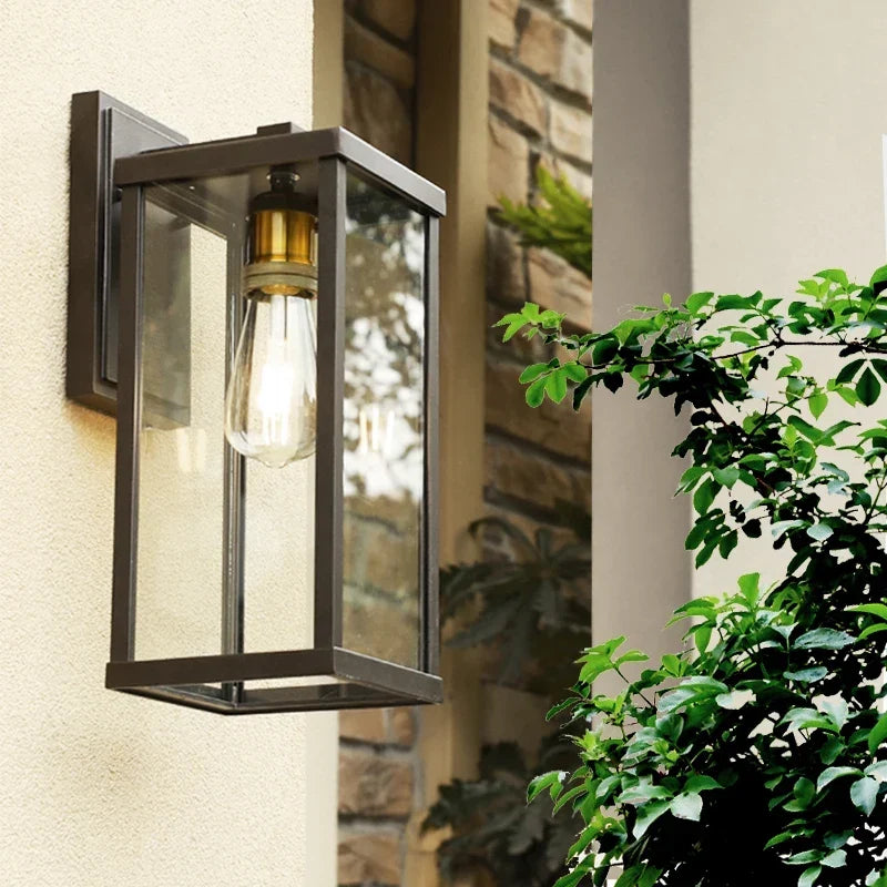 Garden LED sconce