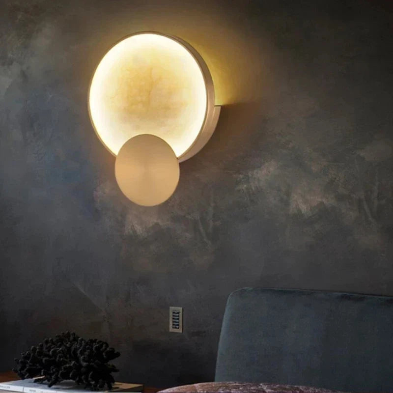 Natural Marble LED Pendant, view 5