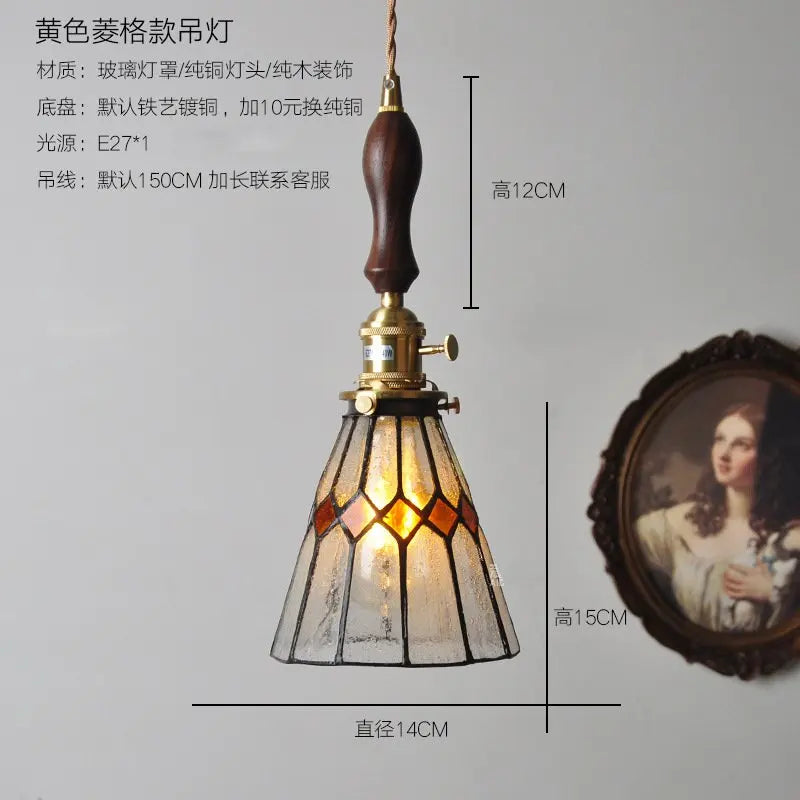 Retro Glass Pendant for Bars, view 9