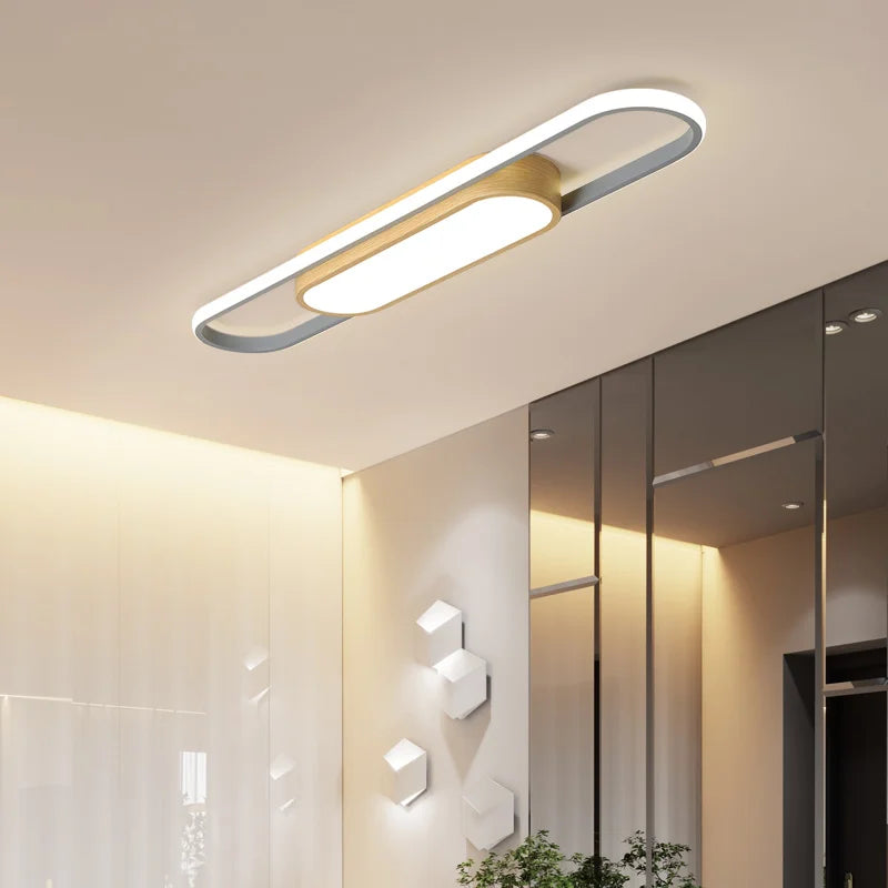 Long strip ceiling light
