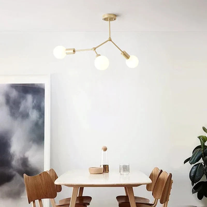 Creative E27 chandelier