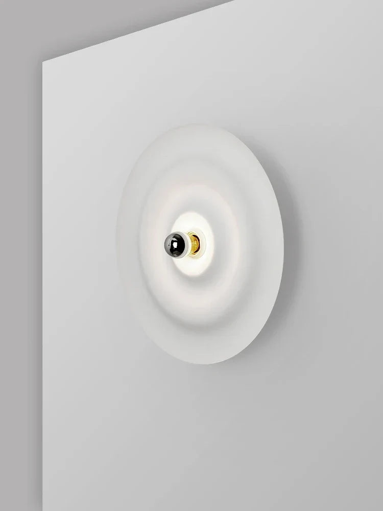 White wave light in a living room