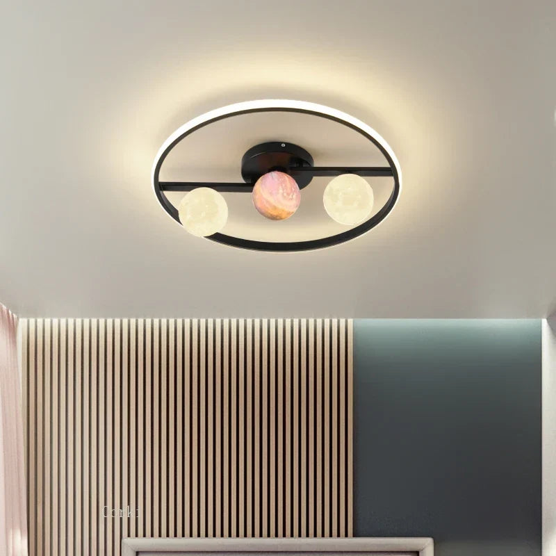 Globe ceiling light