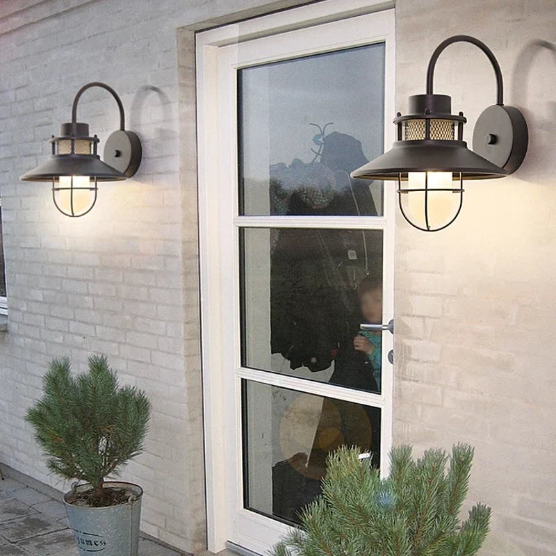 Retro Outdoor Wall Lantern, view 4