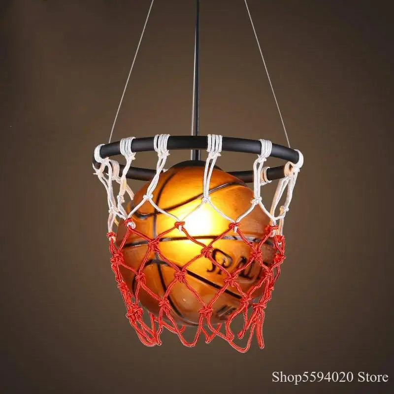 Orange Acrylic Pendant, view 6