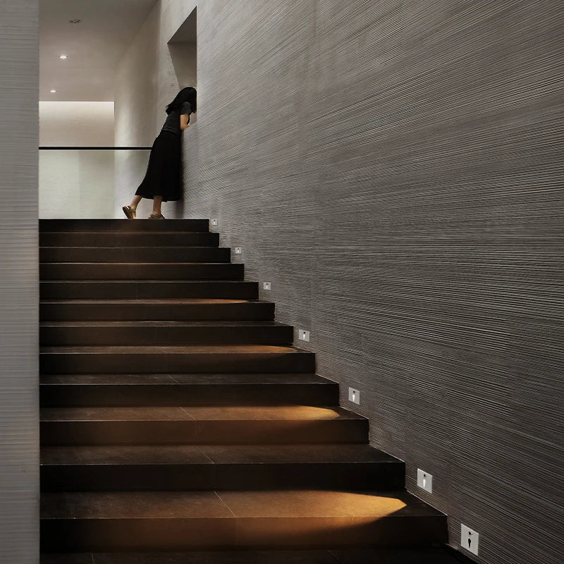 Motion sensor LED wall light