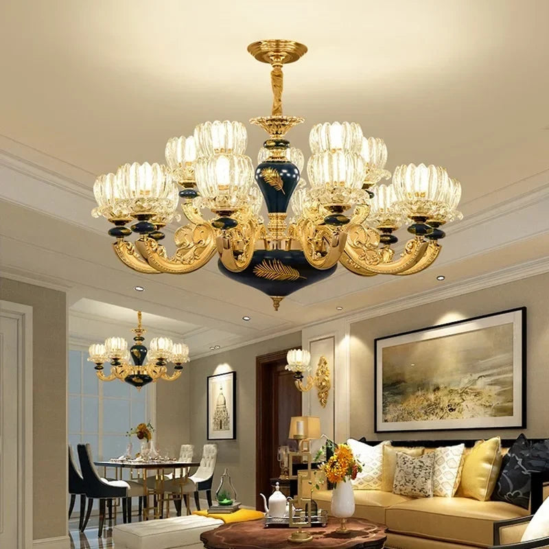 Modern E14 chandelier