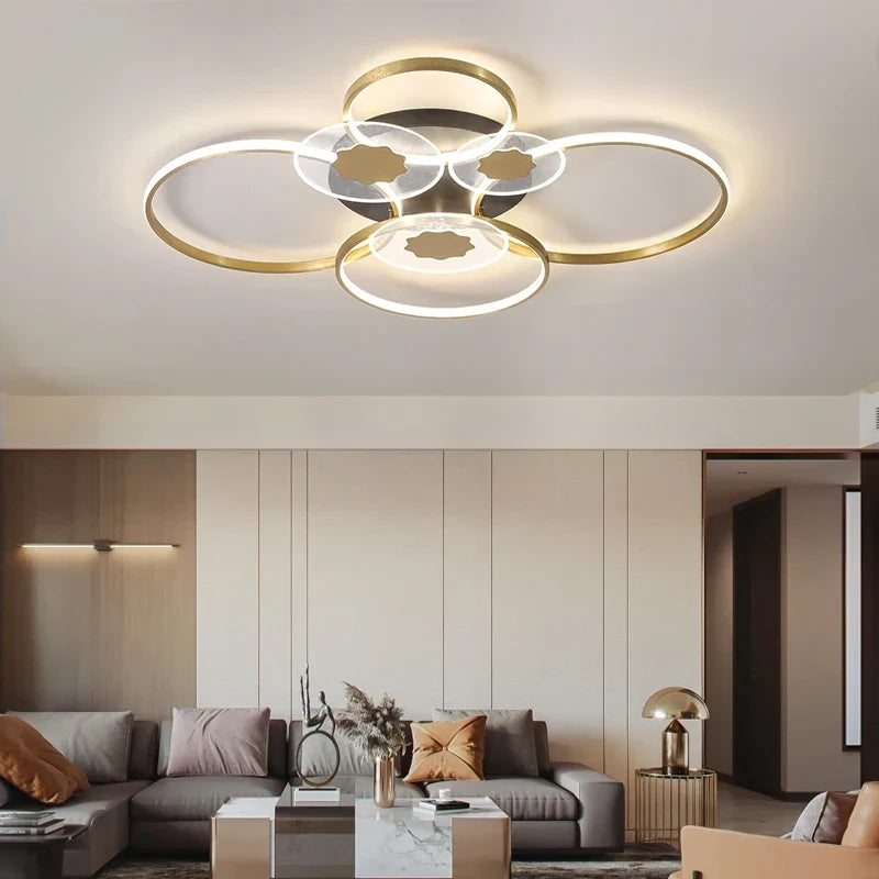 Elegant LED flush mount