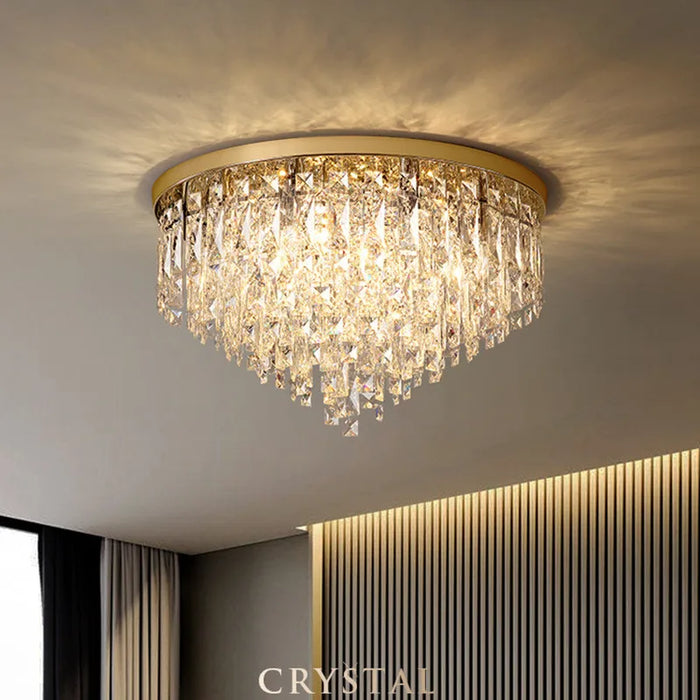 K9 crystal ceiling light