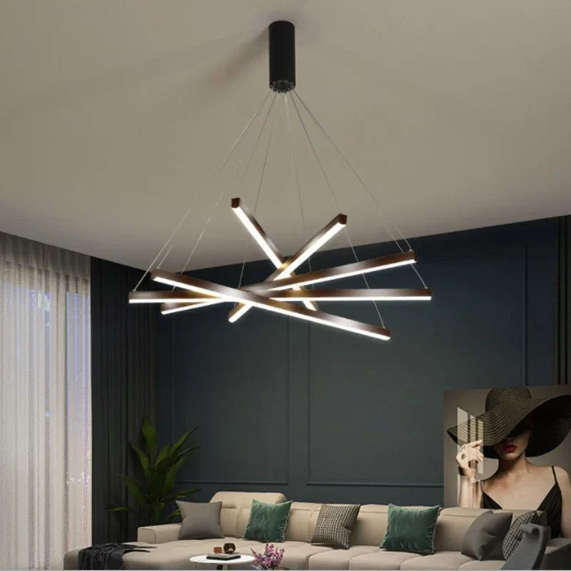 Stairwell chandelier