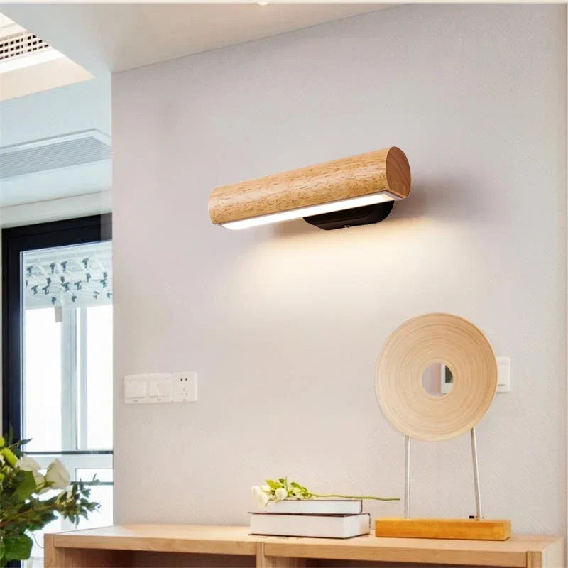 Nordic Wood Dimmable Light, view 5