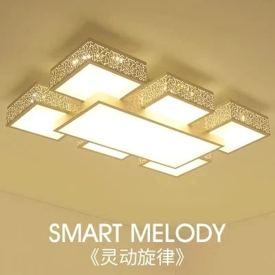 White LED chandelier