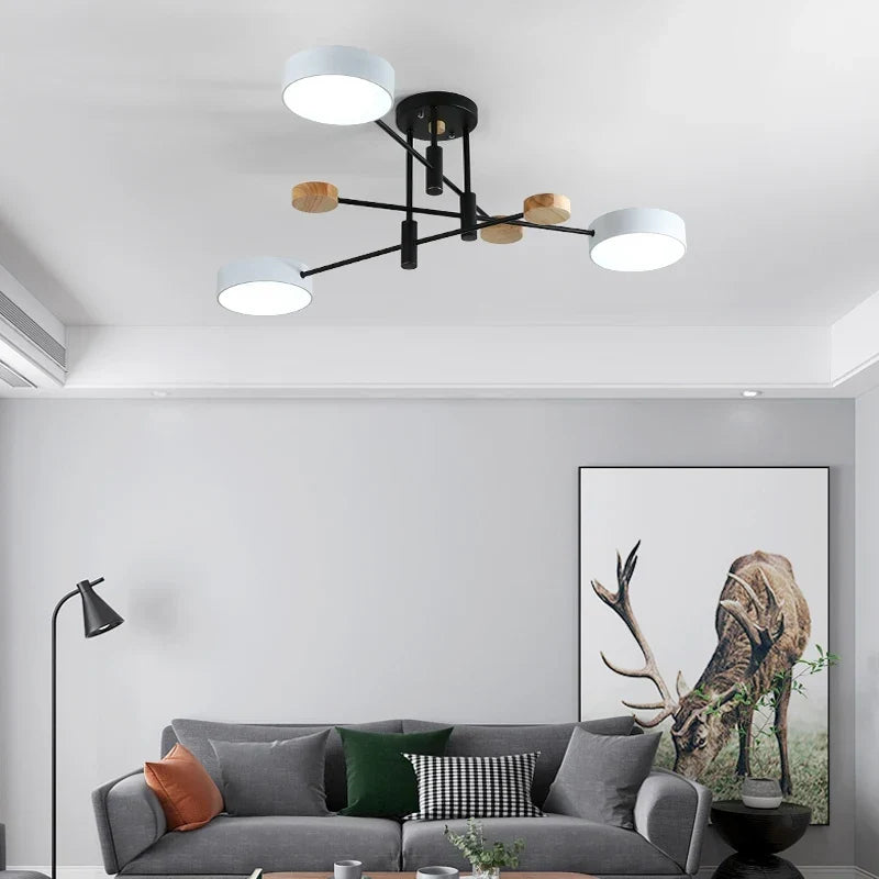 Nordic ring chandelier