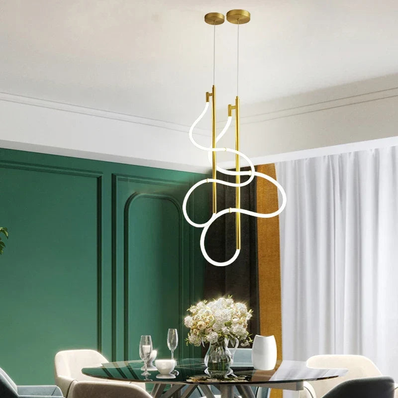 Music Notes Chandelier, view 5