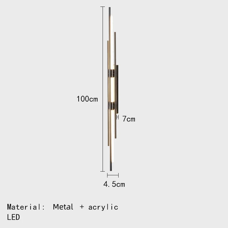 Art Deco Linear LED Light, view 14