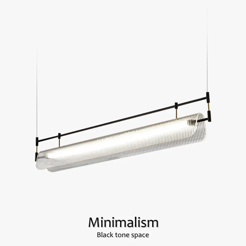 Minimalist Linear LED Pendant, view 10