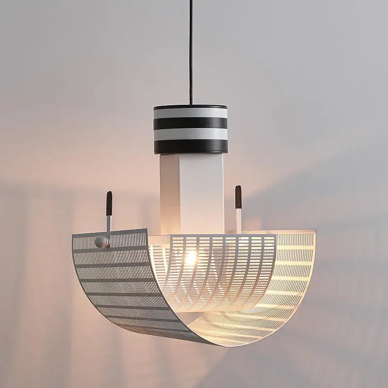 Iron table lamp