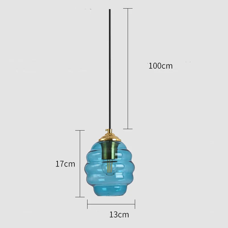 Tinted Glass Pendant, view 8