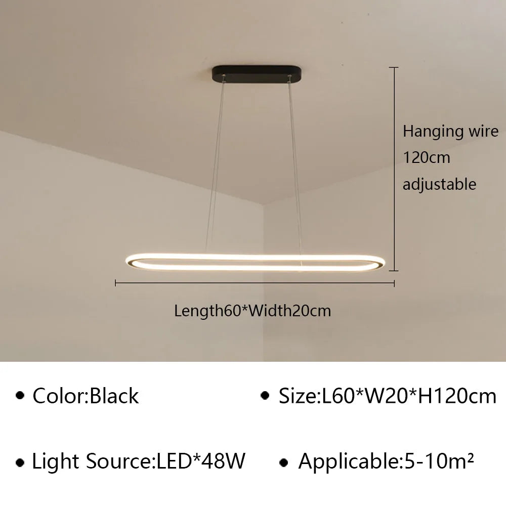 Ring LED Pendant, view 16