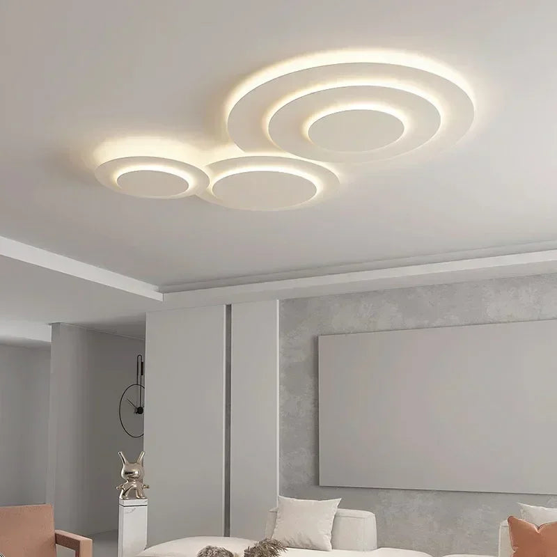 White LED chandelier