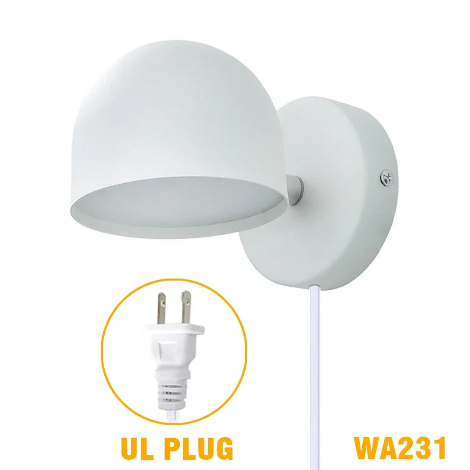 Nordic LED Light with Outlet, view 13