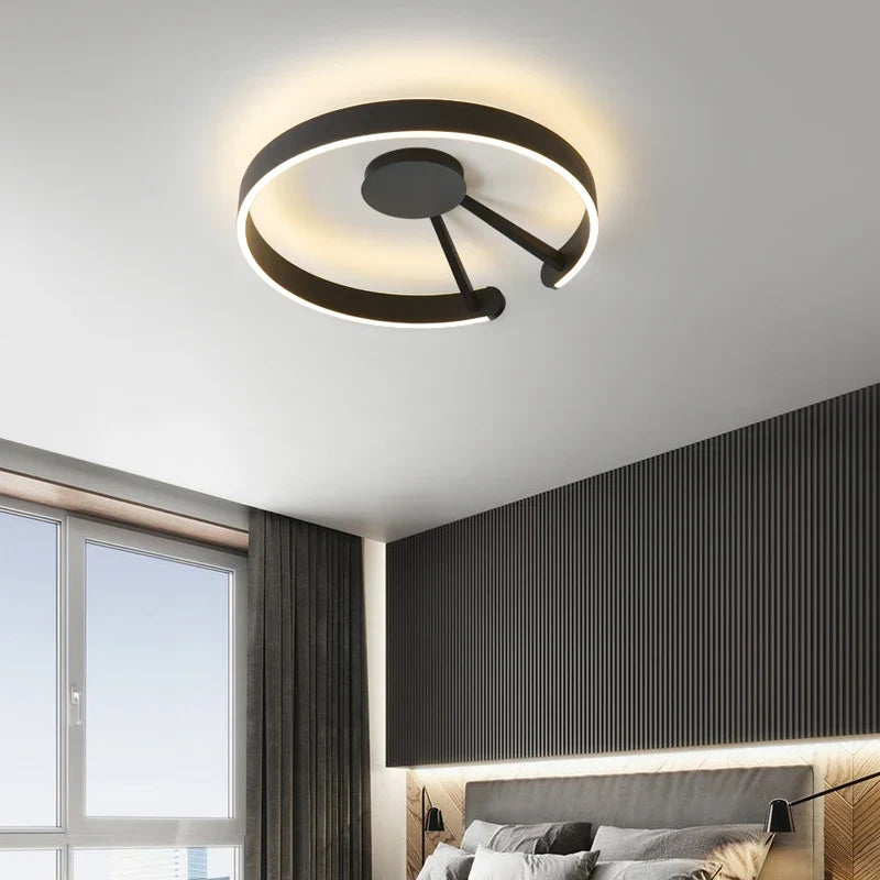 Wrought iron acrylic ceiling light