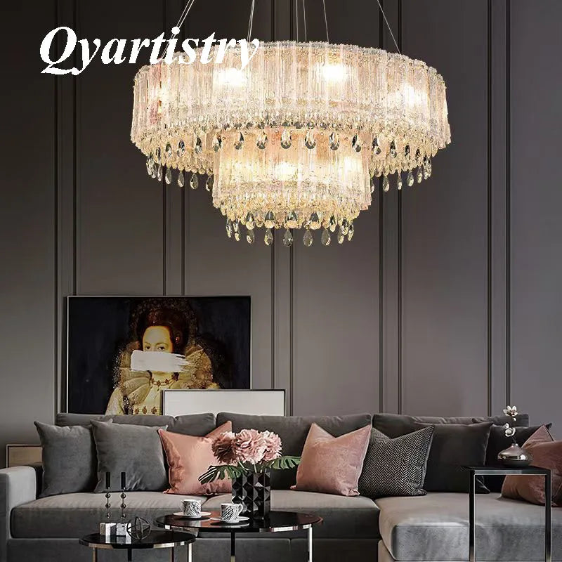 Luxury crystal chandelier