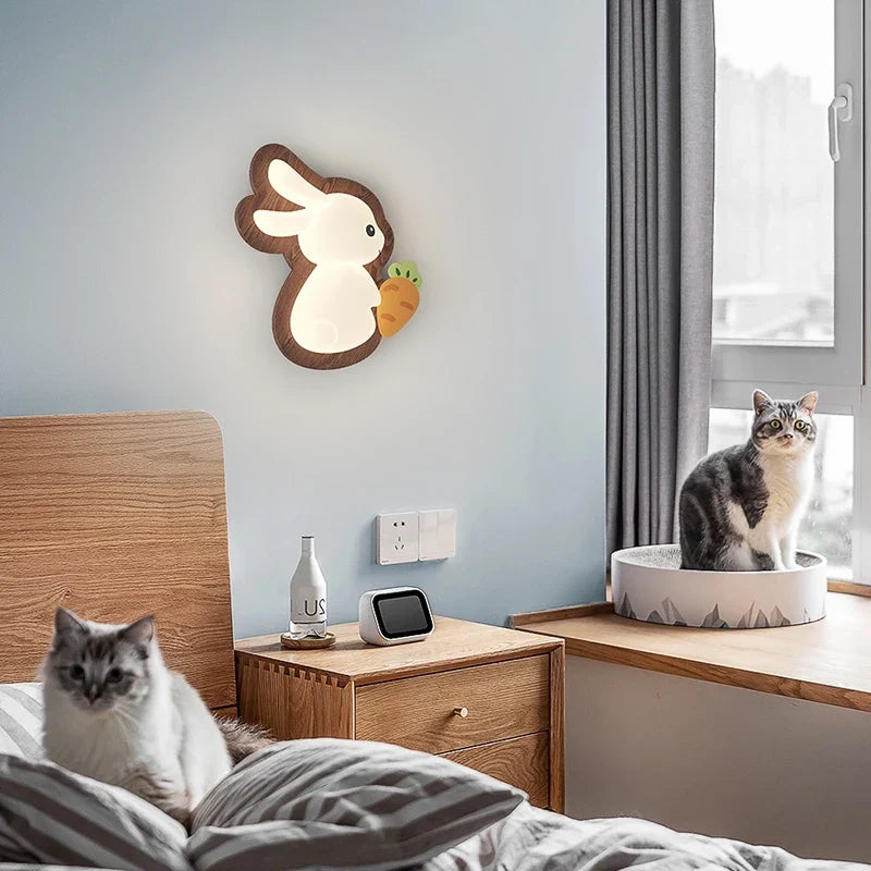 Bunny kids table lamp
