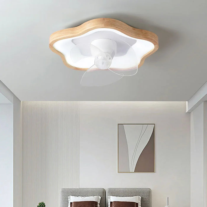 Oscillating ceiling fan light
