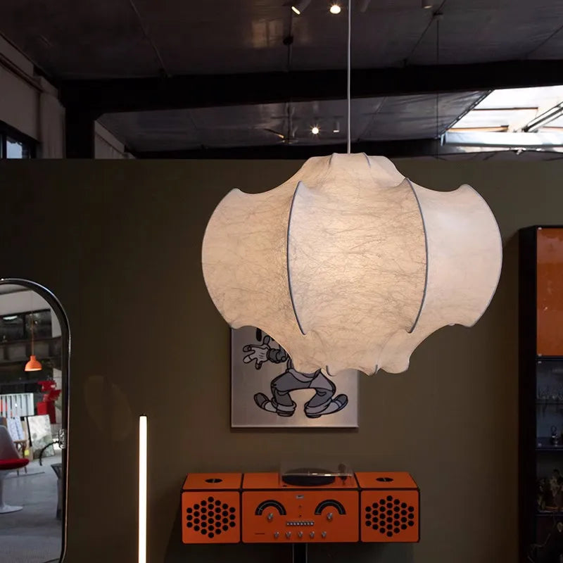Silk ceiling light