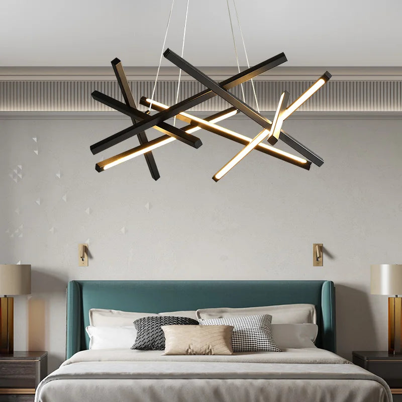 Rectangular LED pendant