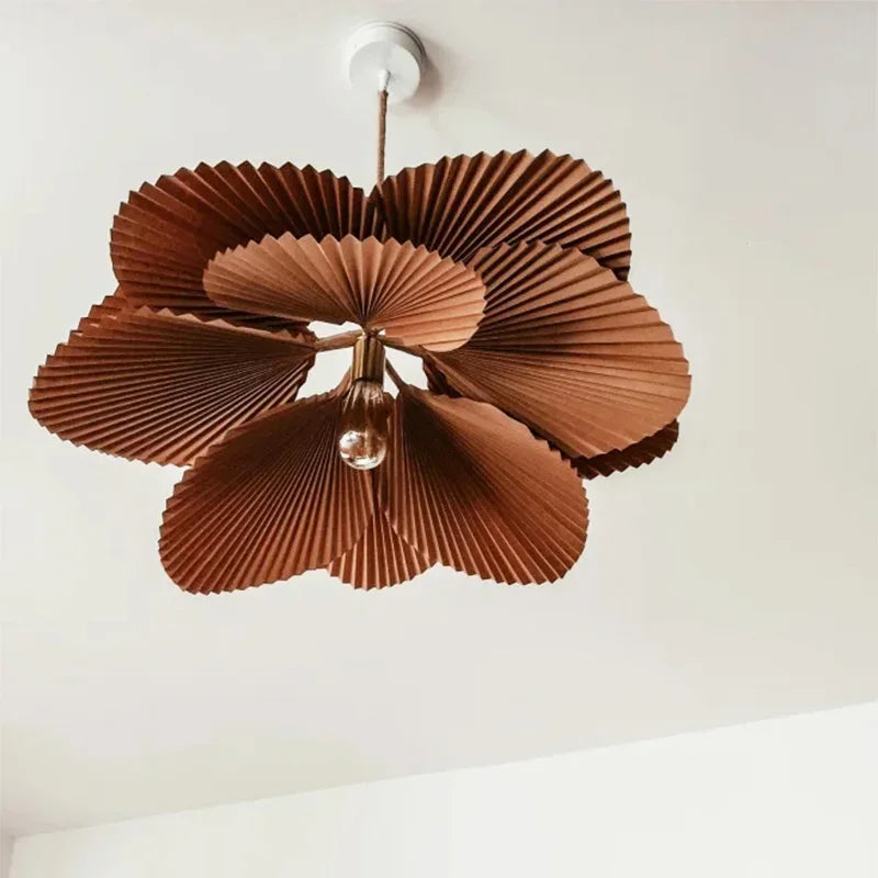 Fabric Flower Pendant, view 3