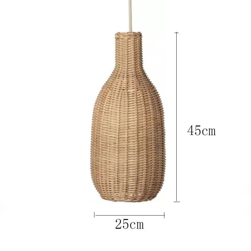 Handmade Chinese Rattan Pendant, view 12