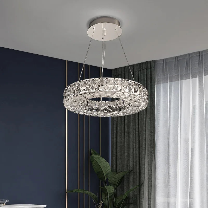 Crystal wall light