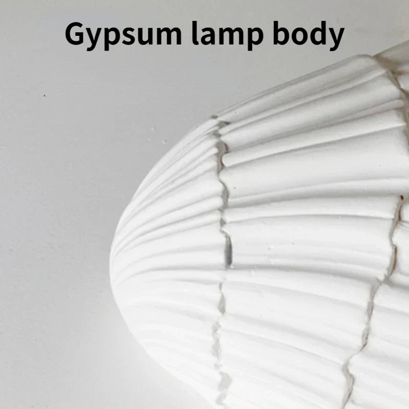 Gypsum Shell LED Light, view 5