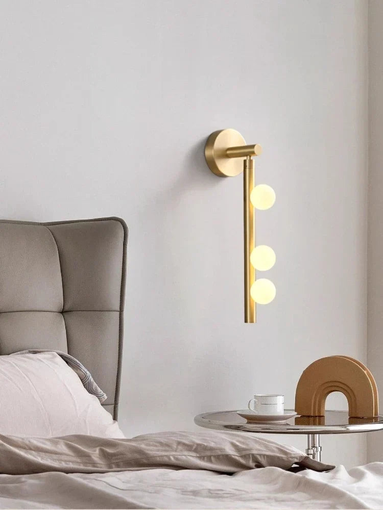 Copper table lamp