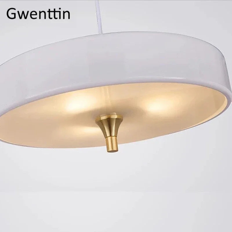 Nordic Round Pendant, view 4