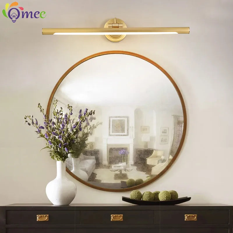 Bronze vanity light