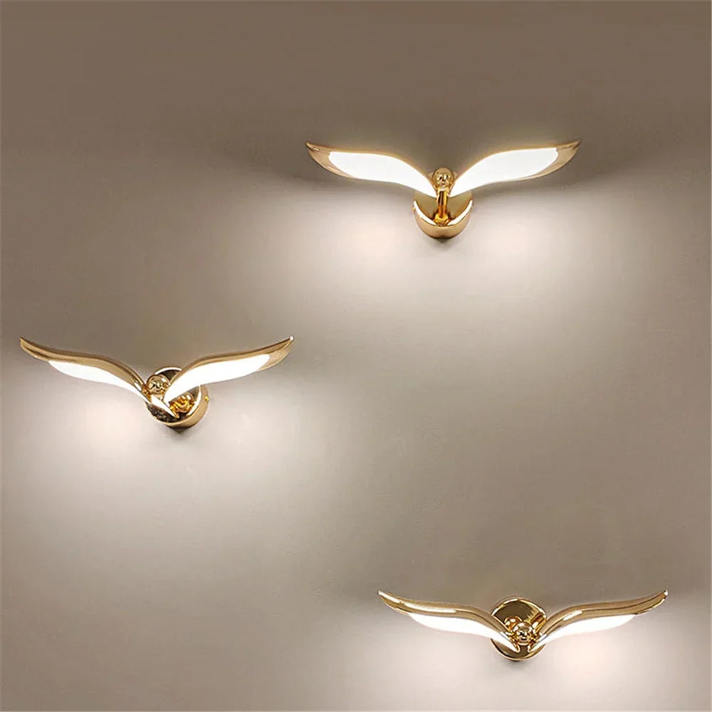 Gold Seagull LED Light, view 7