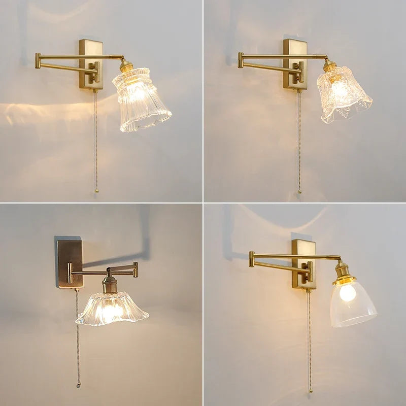 Rotating Arm Glass Light, view 5