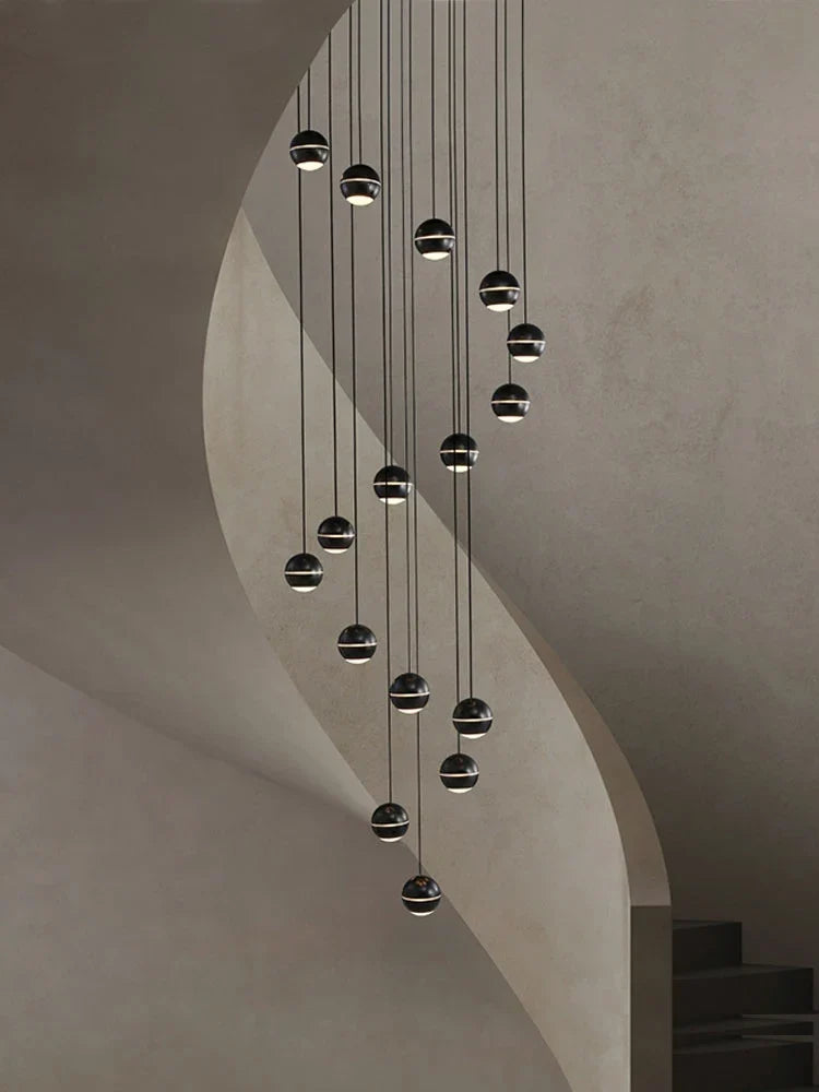 Ball chandelier