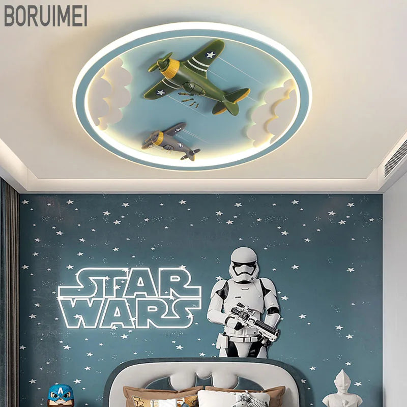 Crystal LED ceiling light